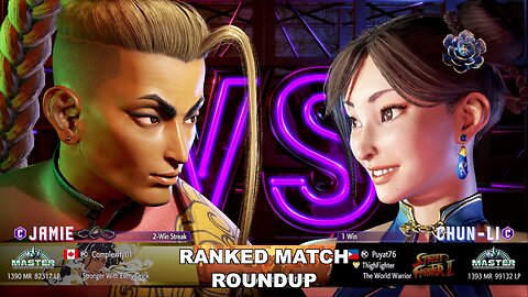 Kuya Kalbo SF6 Ranked Roundup. Chun Li Master Rank [Hori Fight Stick]