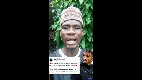 Raphinha will be out of action for Barcelona for 3weeks due to new injury