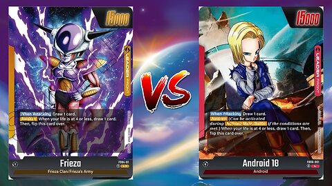 Dragonball Fusion World Online Frieza VS Android 18!!