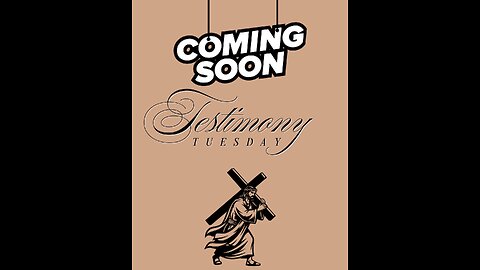NEW...Testimony Tuesday