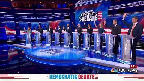in 2019 when every Democrat candidate said they wanted free healthcare for illegal migrants