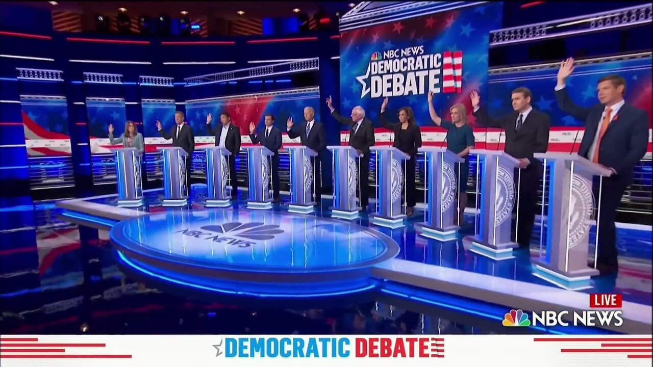in 2019 when every Democrat candidate said they wanted free healthcare for illegal migrants