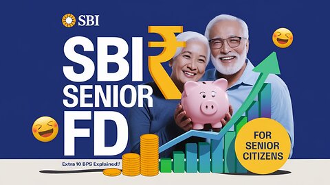 ""SBI's Senior Citizen FD Scheme: How to Earn Extra 10 bps💰📊 | Finance Update 📈 "