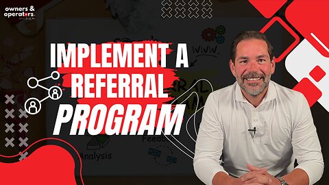 Implement a Referral Program