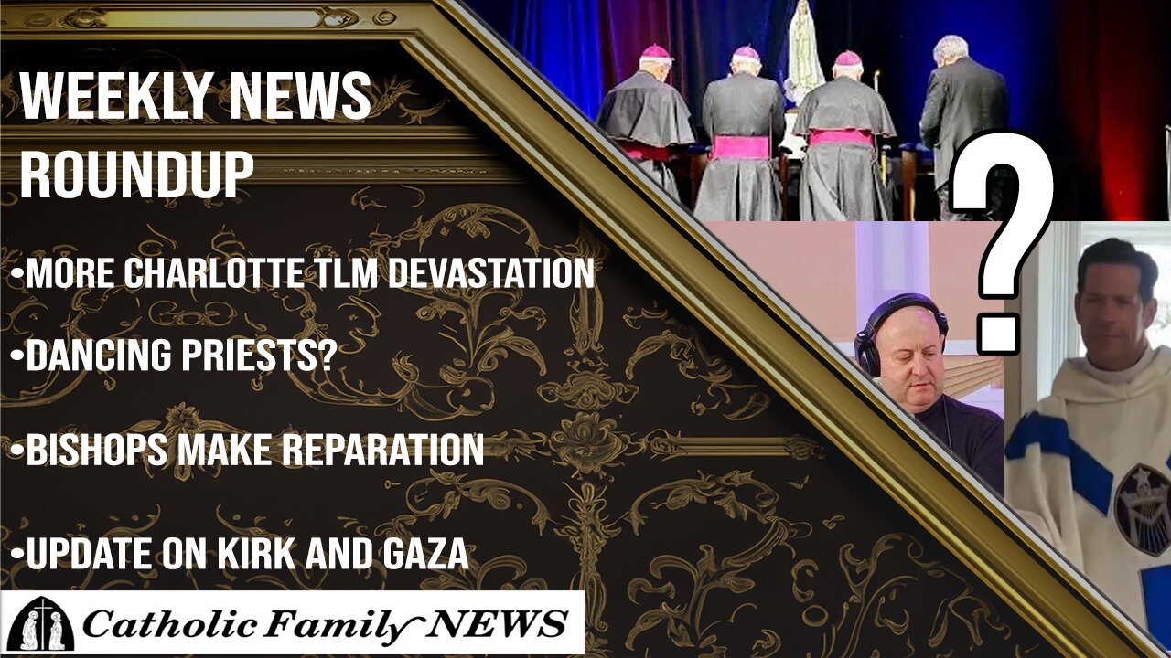 Weekly News Roundup October 9th, 2025 | Dancing Priests, Bishops in Reparation