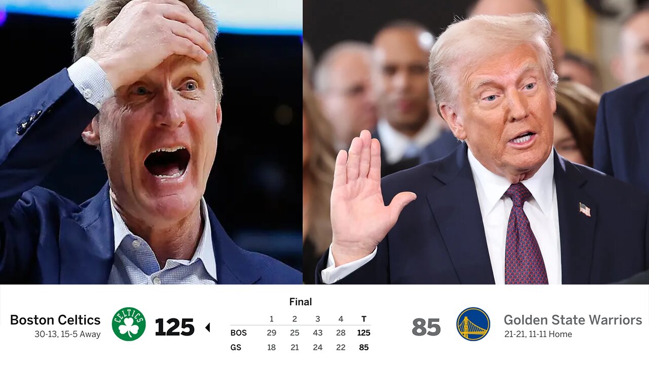 NBA coach Steve Kerr REFUSED to watched Trump's inauguration! Gets BLOWN OUT by 40!