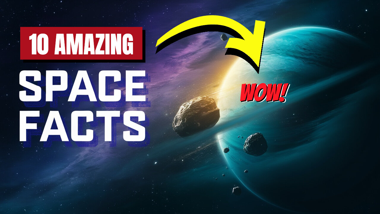 "10 Mind-Blowing Space Facts That Will Leave You Speechless! 🌌🚀 (You Won’t Believe #5!)"