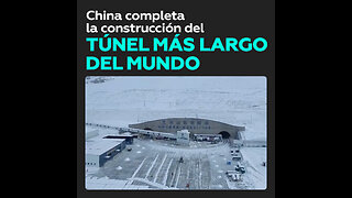 Inauguran el túnel de autopista más largo del mundo en China