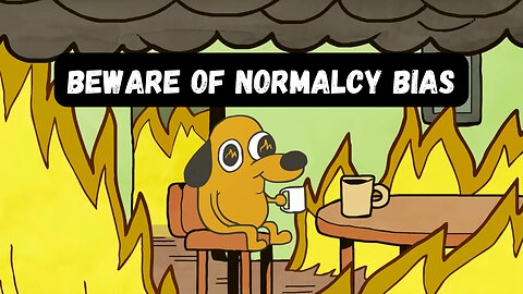 Beware of Normalcy Bias - Pastor Dillon Awes | Anchor Baptist Church