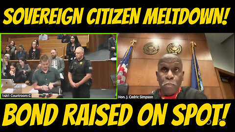 Sovereign Citizen Meltdown in Court!