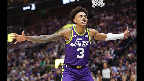 KEYONTE GEORGE Buzzer Beater! Jazz 131-129 Pistons SHOCKER!