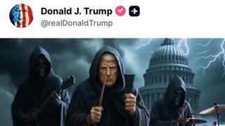 Donald Trump Posted This to His Truth Social Account - Don't Fear the Reaper?