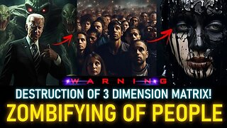 ZOMBIFYING OF PEOPLE. BREAK FREE OF THIRD DIMENSION MATRIX. 10