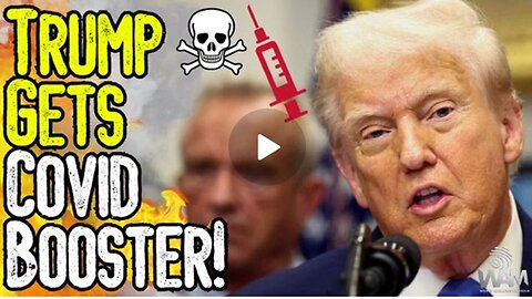 TRUMP GETS COVID BOOSTER! | Mask Mandates Return In California! 😷😷😷