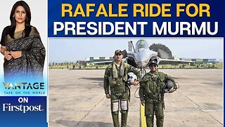 Indian President Murmu Takes Sortie in Rafale Fighter Jet | Vantage with Palki Sharma | N18G