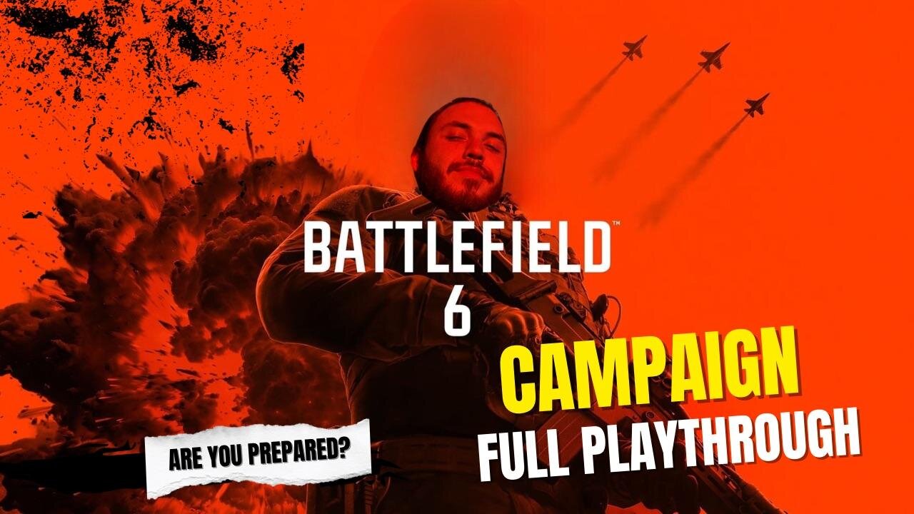 🔴Battlefield 6 Campaign ~ Full Playthrough!