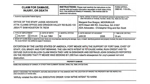 USA INC, BLACK ROCK, DOD, VATICAN, GIVE US A CLAIMS #, WE THE PEOPLE ARE SUING YOU FOR FRAUD!