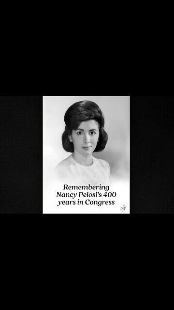 Remembering Nancy Pelosi's 400 Years in Congress