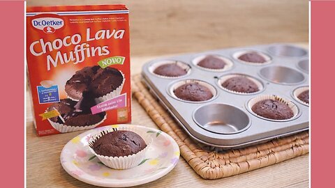 Dr. Oetker Choco Lava Muffins | Baking Mix