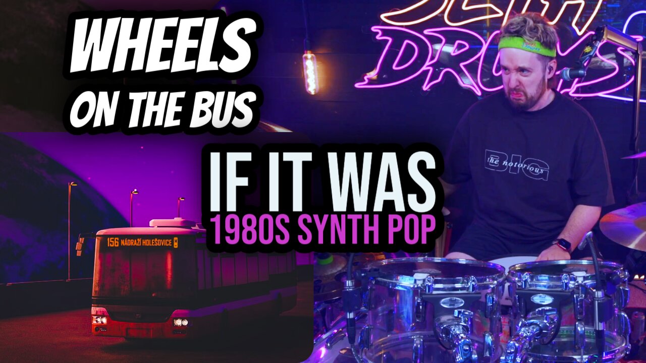 Wheels On The Bus if it was 80s Synth Pop