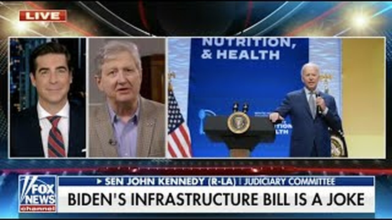 Kennedy Infrastructure bill is fake#3910