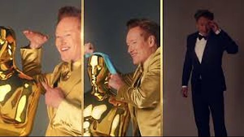 💜💜Conan O’brien Wins the Oscar For Best Blooper Reel❤️❤️