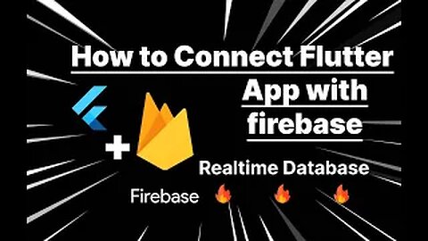 How to connect flutter App with google firebase🔥 | Realtime database setup Explained 😱 🔥