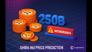 Shiba Inu Price Prediction: Over 250 Billion SHIB Withdrawn –