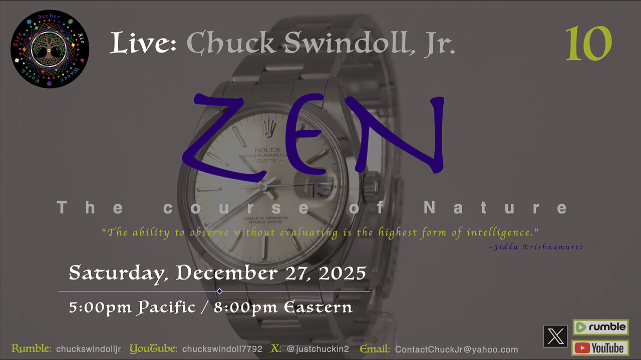 December 27, 2025 LIVE Zen week 10