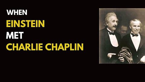 When Albert Einstein met Charlie Chaplin..💯