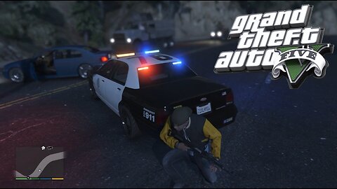 GTA 5 Police Pursuit Driving Police car Ultimate Simulator crazy chase #113