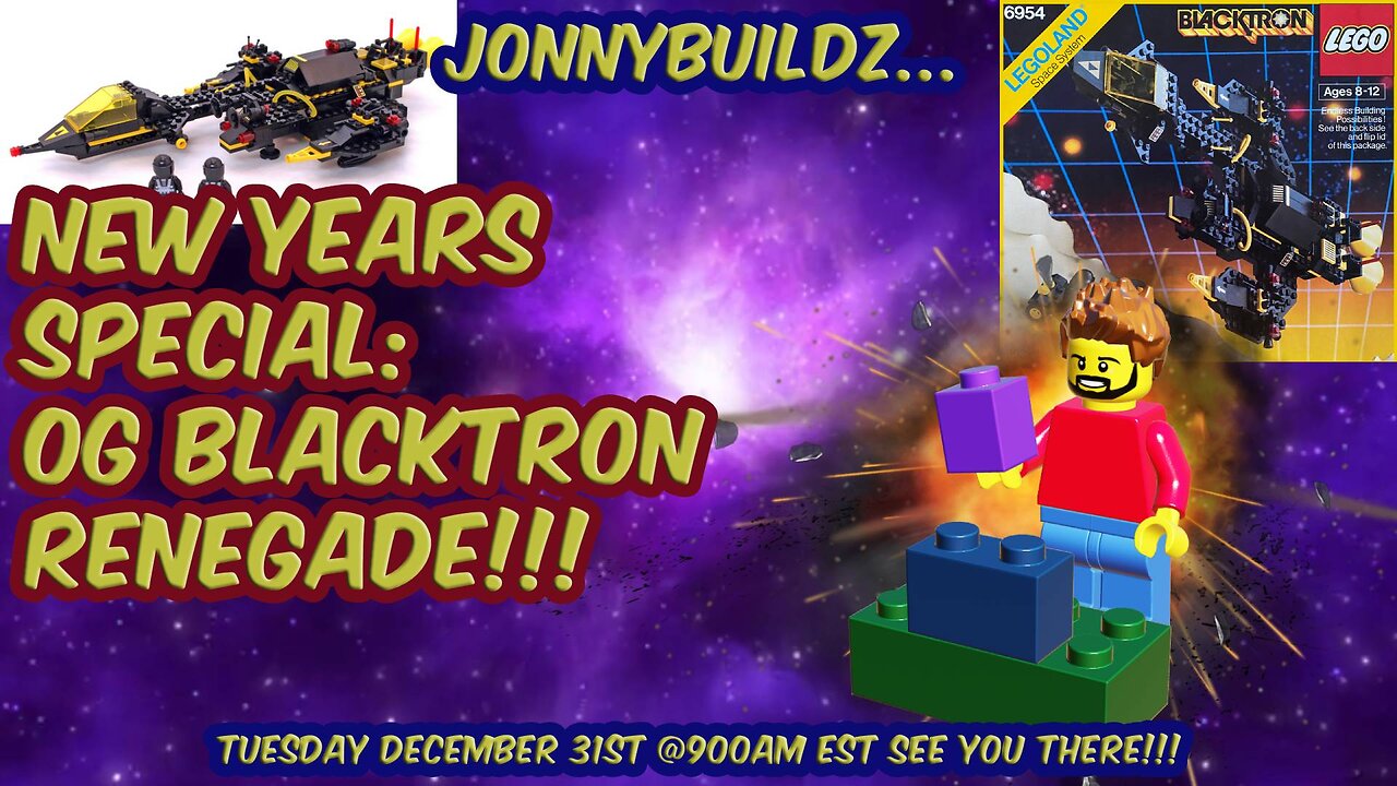 JonnyBuildz...New Years Eve Special!!! The OG Blacktron Renegade!!! Leaks and Reviews! Episode 183