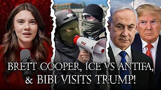 Brett Cooper Is Stupid, Portland Riots, Trump And Bibi Gaza Peace Plan At White House!