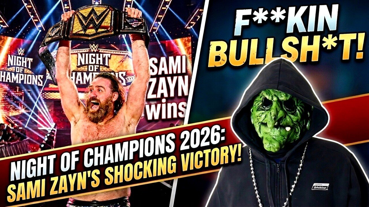 WWE Rant: Sami Zayn Is The New Undisputed WWE Champion: Night Of Champions! (2026) (GP17)