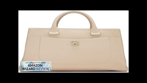 CHANEL Pre-Loved Beige Leather Neo Executive Shopping Tote BeigeSpring/Summer 2017 Chanel Review