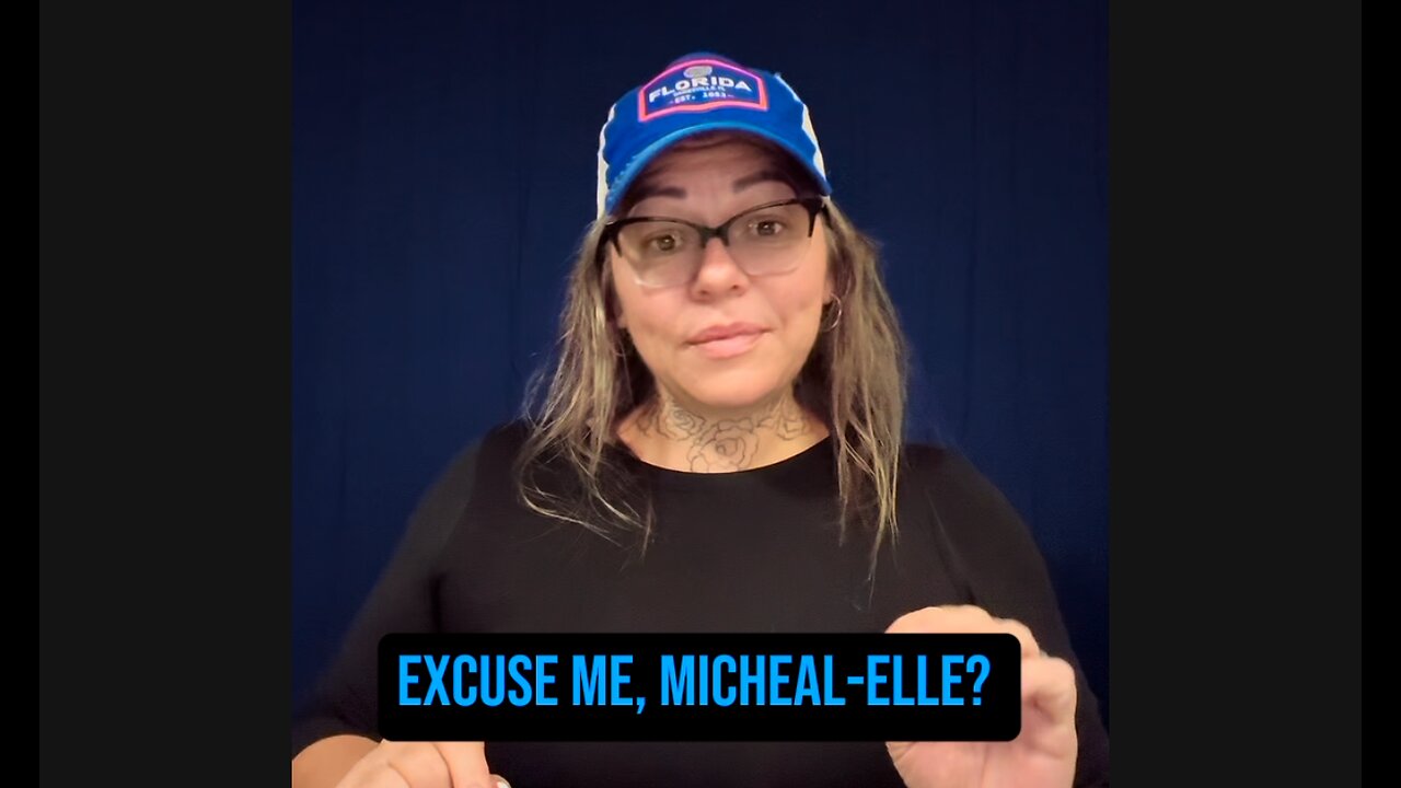 🚨 Excuse Me, Michael-elle.. 😳 #ASL #deaf #signlanguage