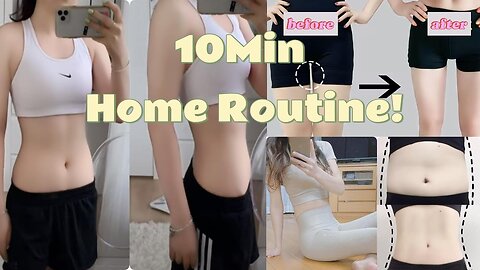 💪 10-Minute Full Body Workout | Tone & Burn Fat at Home – No Equipment Needed