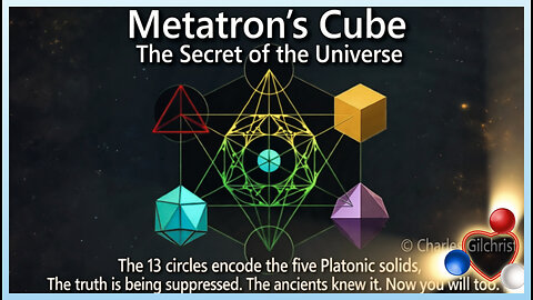 🧐Unlocking the Universe's Blueprint~The Man Who Disappeared After Exposing Metatron's Cube 🌌🔍