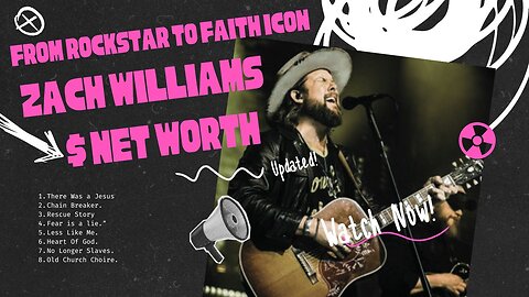 From rockstar to faith icon—Zach Williams' journey, fortune & secrets revealed! 🎸💰 Watch now! 👀🔥