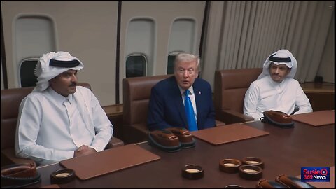 President Trump Participates in a Meeting with the Emir and Prime Minister of the State of Qatar
