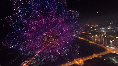 🇨🇳🥇China establece un récord mundial con un espectacular 'show' de drones