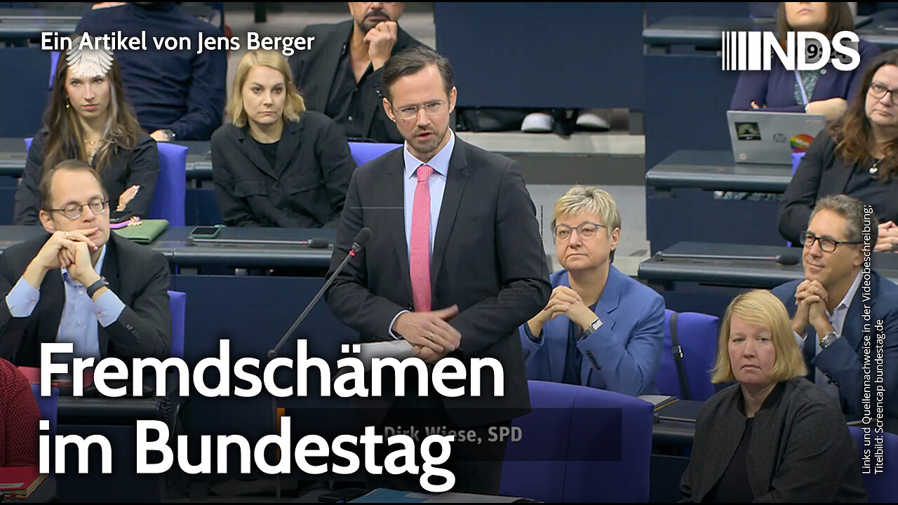 Fremdschämen im Bundestag | Jens Berger | NDS-Podcast