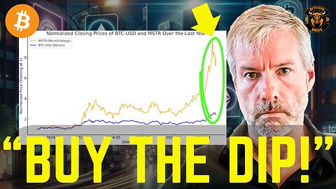 "Bitcoin & $MSTR Bounce Back INCOMING After Dip" - Michael Saylor News