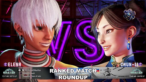 Kuya Kalbo SF6 Ranked Roundup. Chun Li Master Rank [Hori Fight Stick]