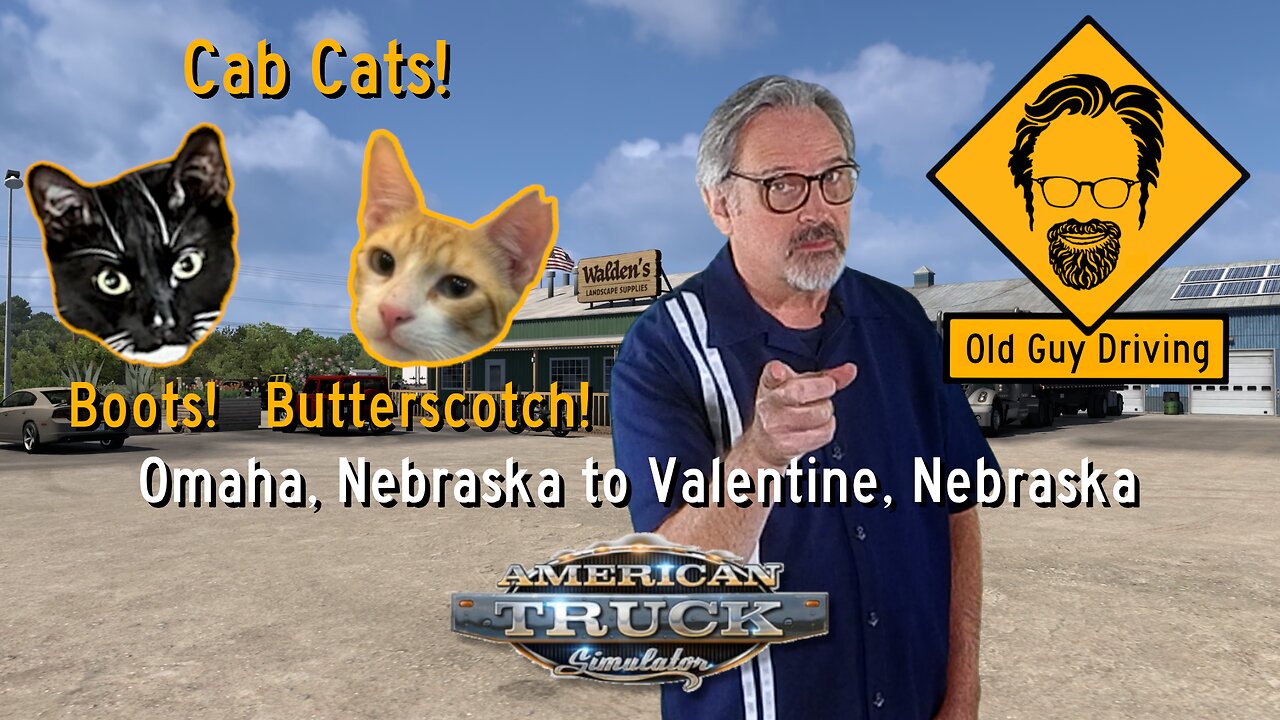 Omaha, Nebraska to Valentine, Nebraska in American Truck Simulator