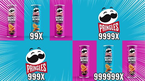 Pringles Harvest Blends Drop Pop Intro Getting 999999X Speed