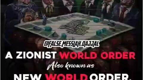 A ZIONIST WORLD ORDER