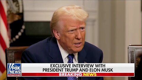 President Trump explains how Elon Musk and the DOGE team are acting as his bulldogs