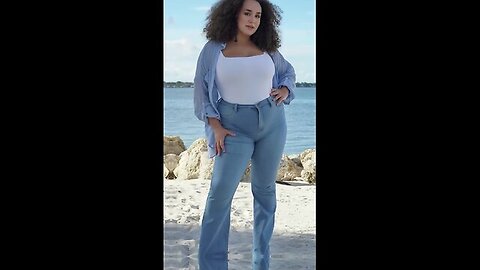 Miss Habibi ~ Plus Size Glamorous Model ~ Bio #shorts