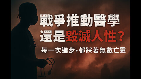 醫學的黑暗起點：戰爭如何逼出人類最殘酷的醫療突破？Medicine Born from Blood: How War Forced Humanity’s Medical Breakthroughs